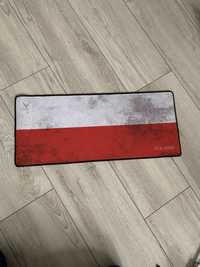 Podkładka pod myszke i klawiature flaga Polski