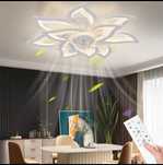 Piękna lampa LED Kwiat Lotosu 100W z pilotem
