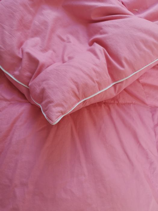 Puchowa  z pierzem kołdra 160/185