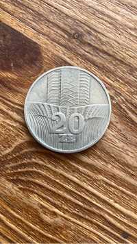 Монета 20 злотих 1976 року