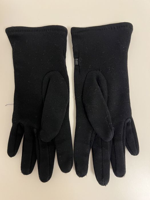 Czarne rekawiczki damskie
