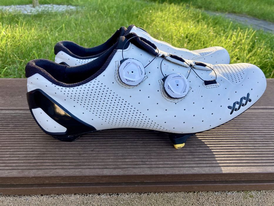 Buty szosowe Bontrager XXX białe r. 43, 27.7 cm