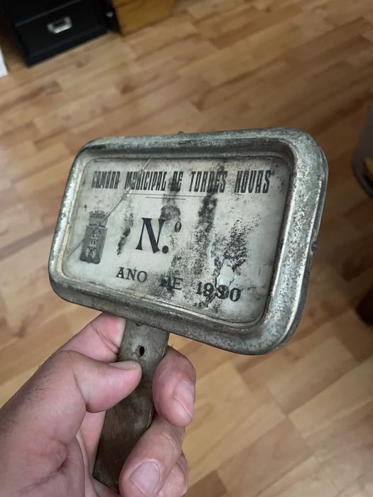 Placa/ sinal de taxi