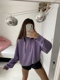 Sinsay nowa bez metki bluza oversize fioletowa liliowa XL