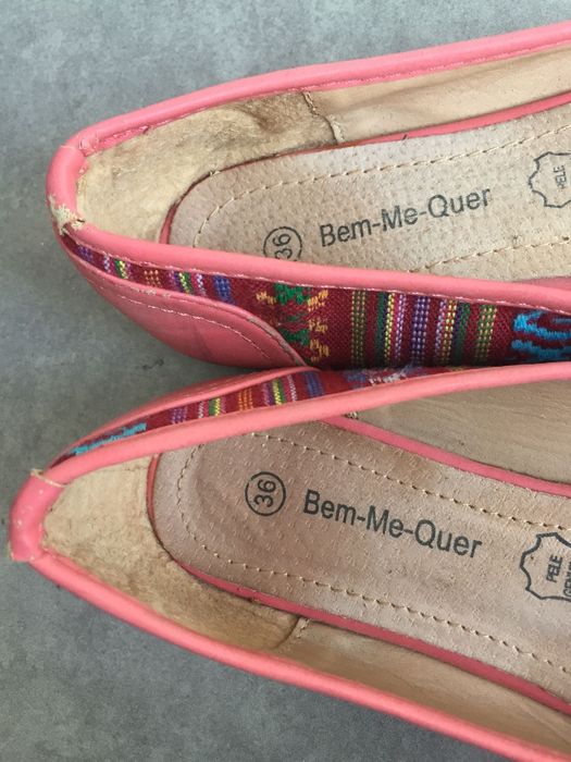 Sabrinas Tamanho 36 rosa com laço menina