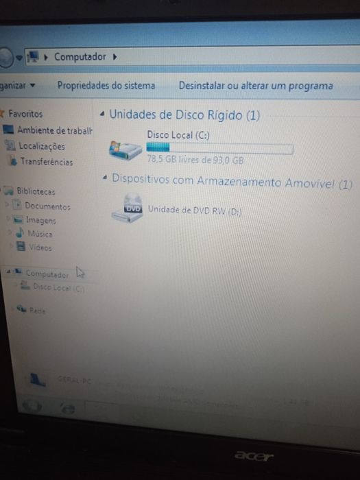 PC portátil " Acer Aspire 3000"