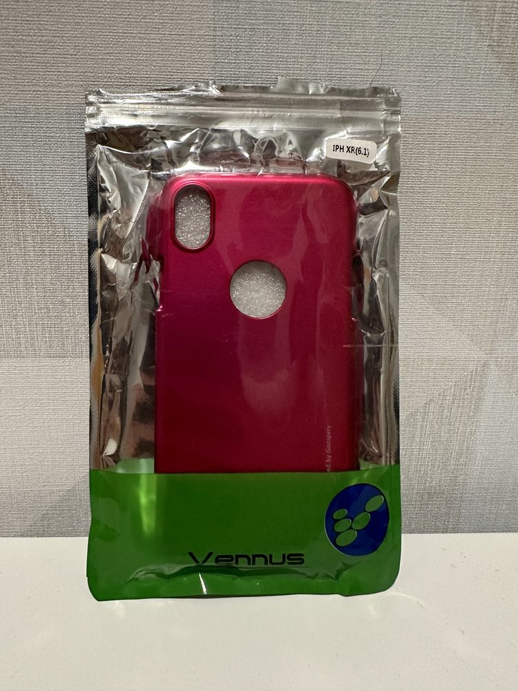 Nowa obudowa case Iphone XR ciemny róż