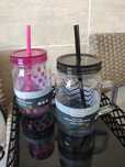 Склянка для напоїв complete hom mason jar with straw
