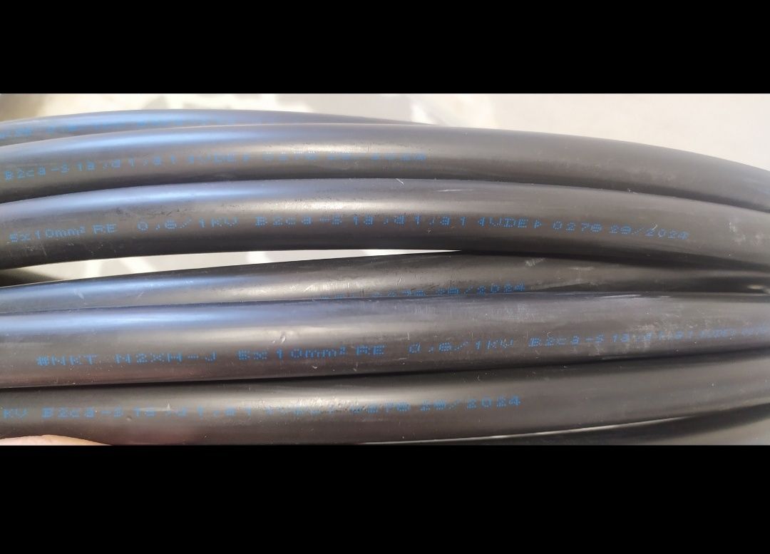 Przewód kabe 5x10 ,5x4, 5x2,5, 3x2,5  mm2