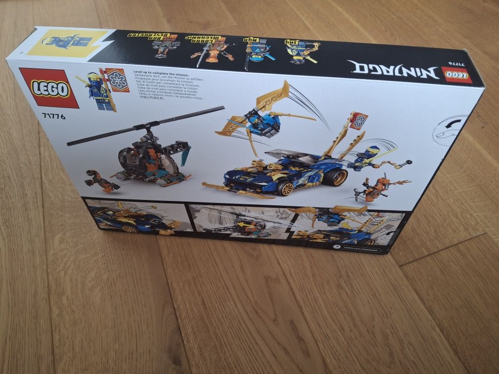 LEGO Ninjago 71776 - Wyścigówka EVO Jaya i Nyi
