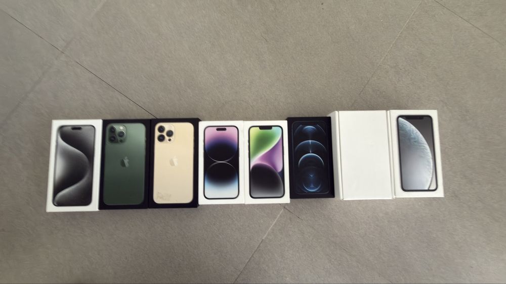 Caixas iphones originais iphone 11/12/13/14/15 e pro max