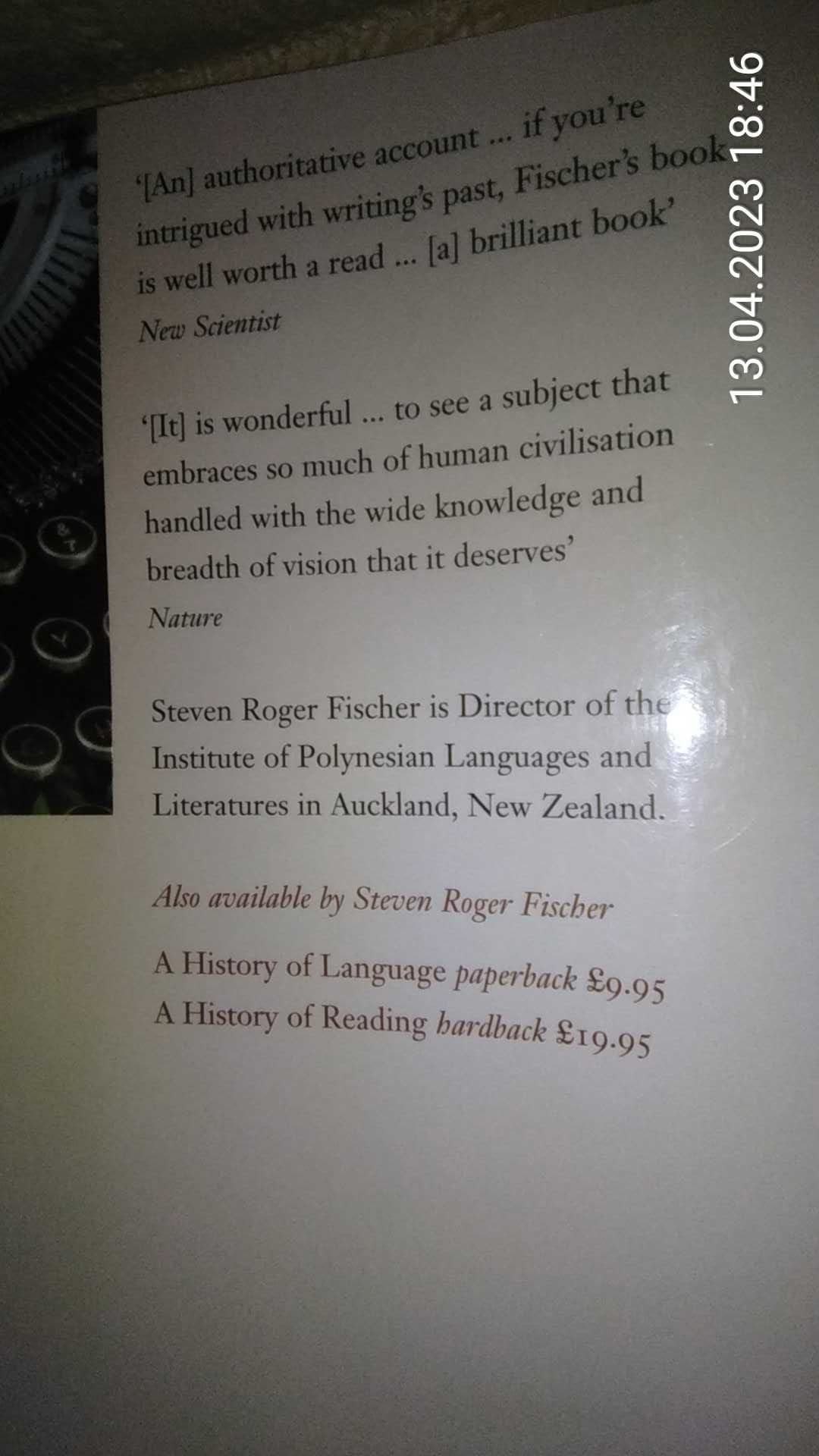 A History of writing Stephen Roger Fischer