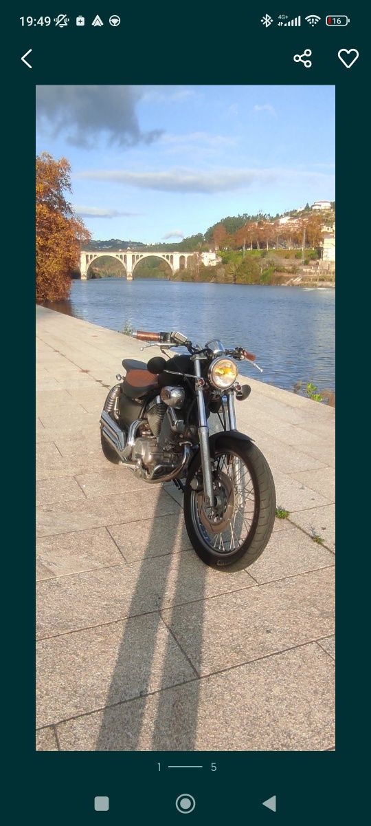 Yamaha Virago 535 customizada