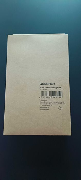 Lutownica gazowa MULTI PRO 100 Berner