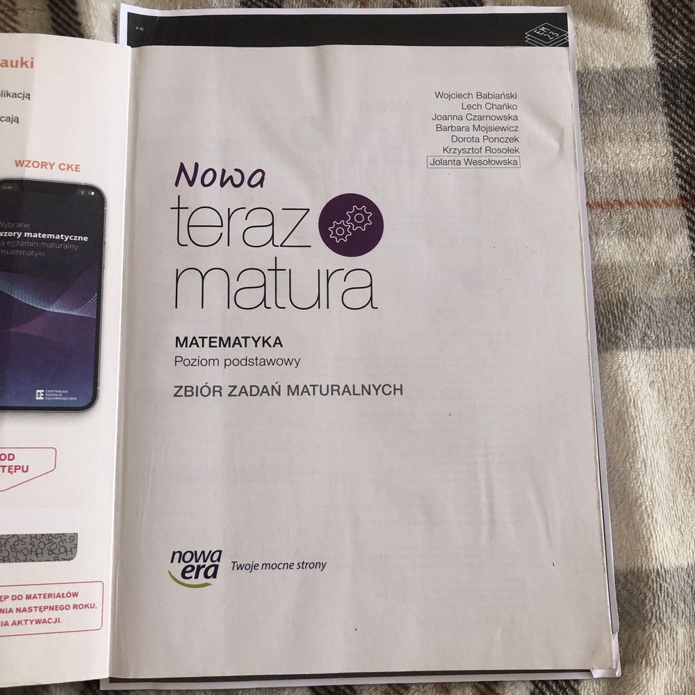 teraz matura MATEMATYKA - NOWA ERA