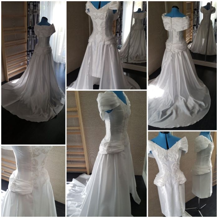 NOVO - Vestido de NOIVA - Ronald Joyce - transformável em Cerimónia