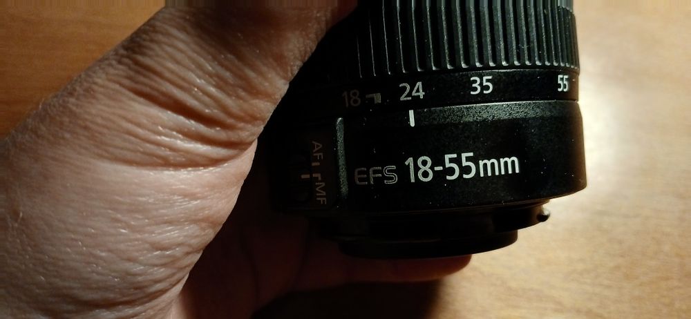 Canon 600D mais lente do kit