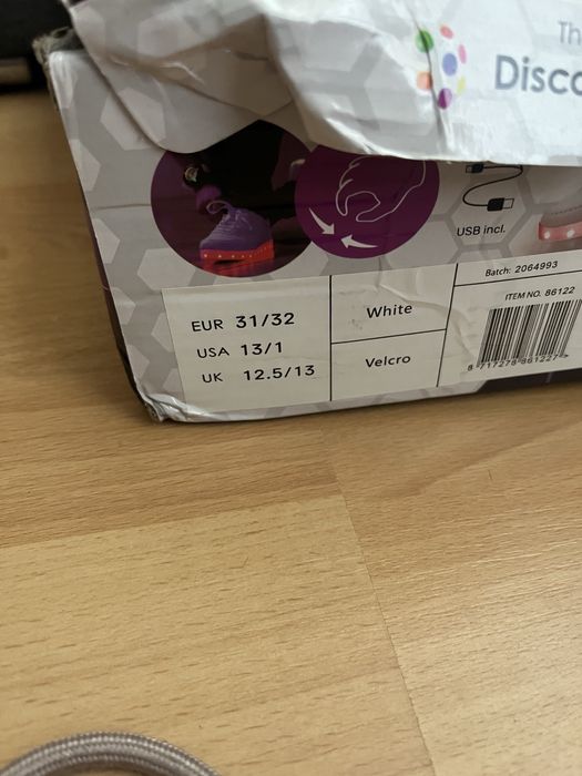 Nowe buty dziecięce świecące 31/32