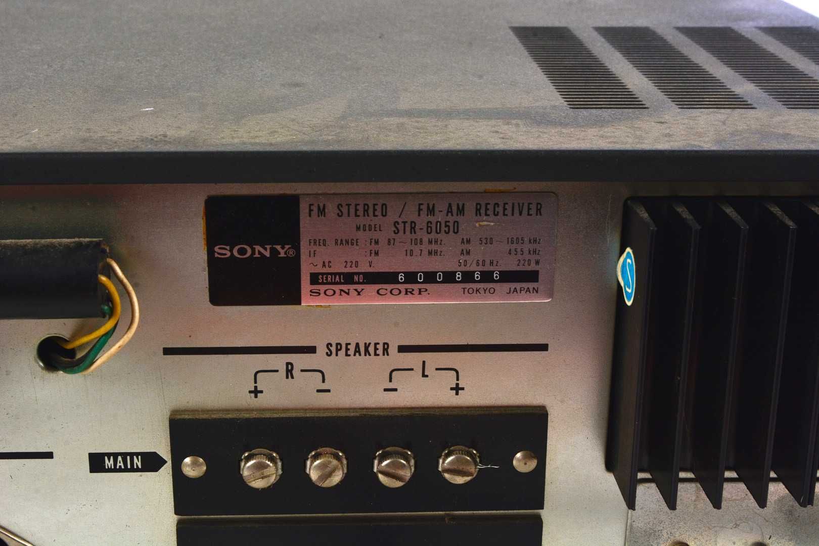 Amplificador Sintonizador SONY STR-6050