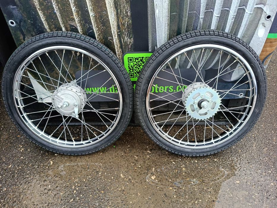 Koła 17x1.40 romet gotowe do montażu ogar 200 lub 205 felgi romet