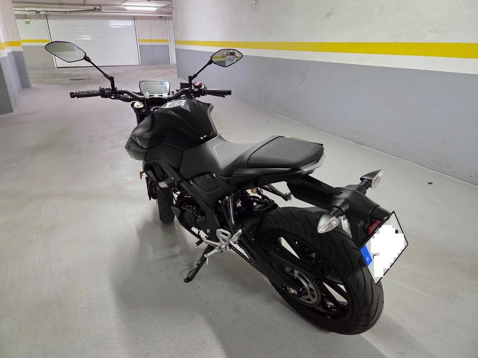 Yamaha MT125 11/2024, 2000km e garantia Yamaha 11/2027