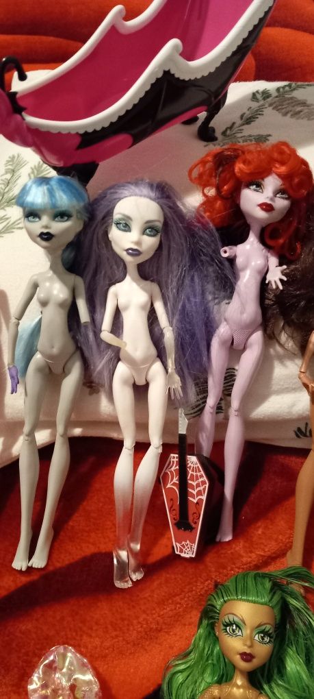 Varias bonecas monster high incompletas