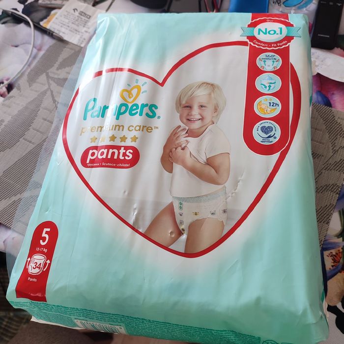 Majtki Pampers pants r.5