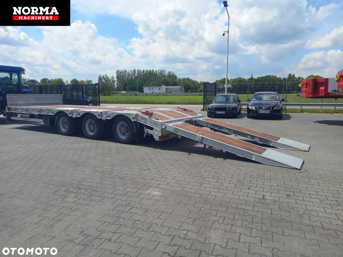 Przyczepa SCORPION, 3 osiowa Tridem. 2024r, regulowany zaczep !!