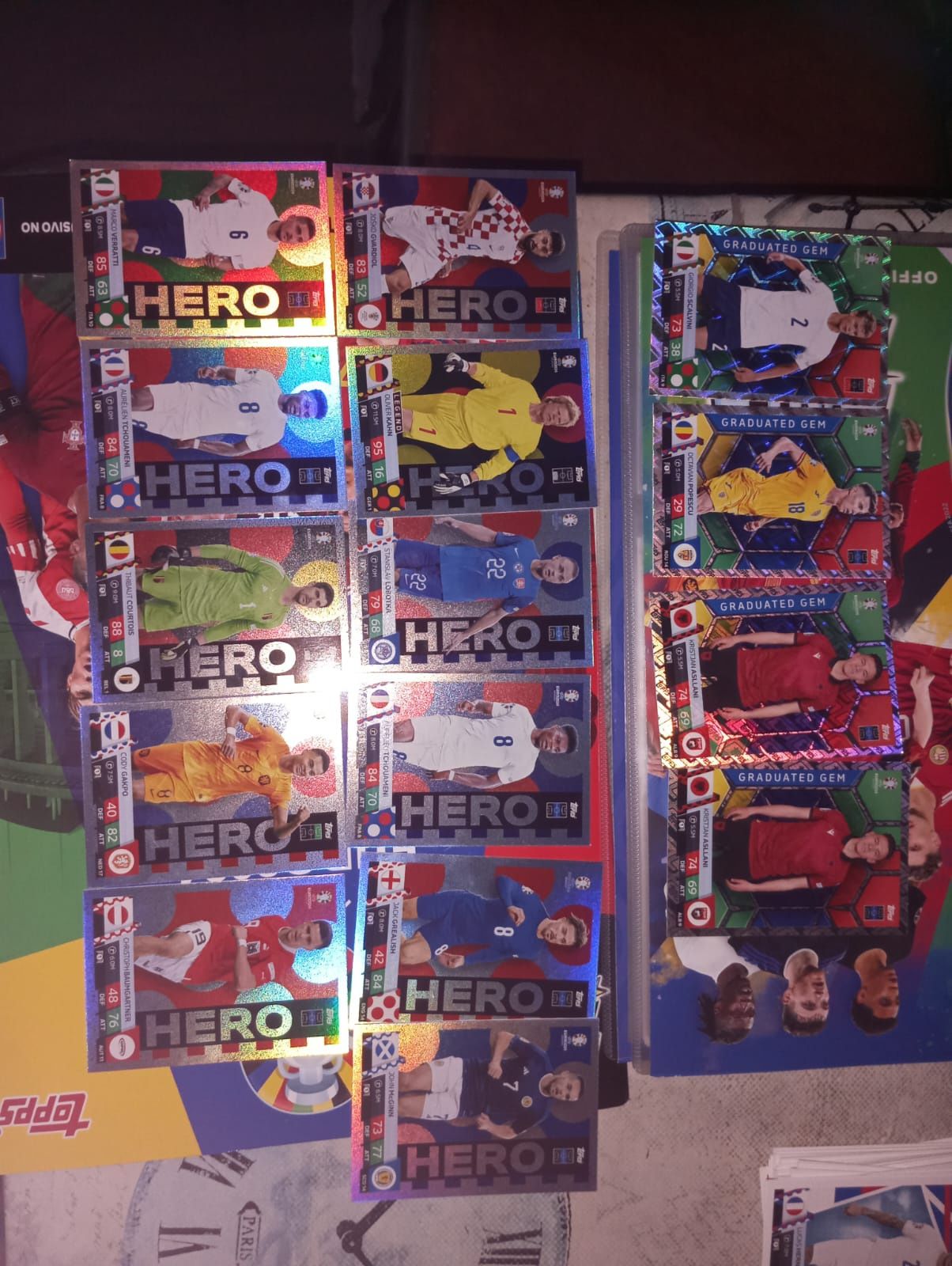 Cromos euro2024 match attax