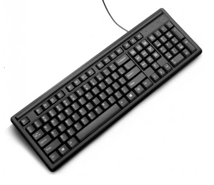 Teclado HP 100 USB Preto
