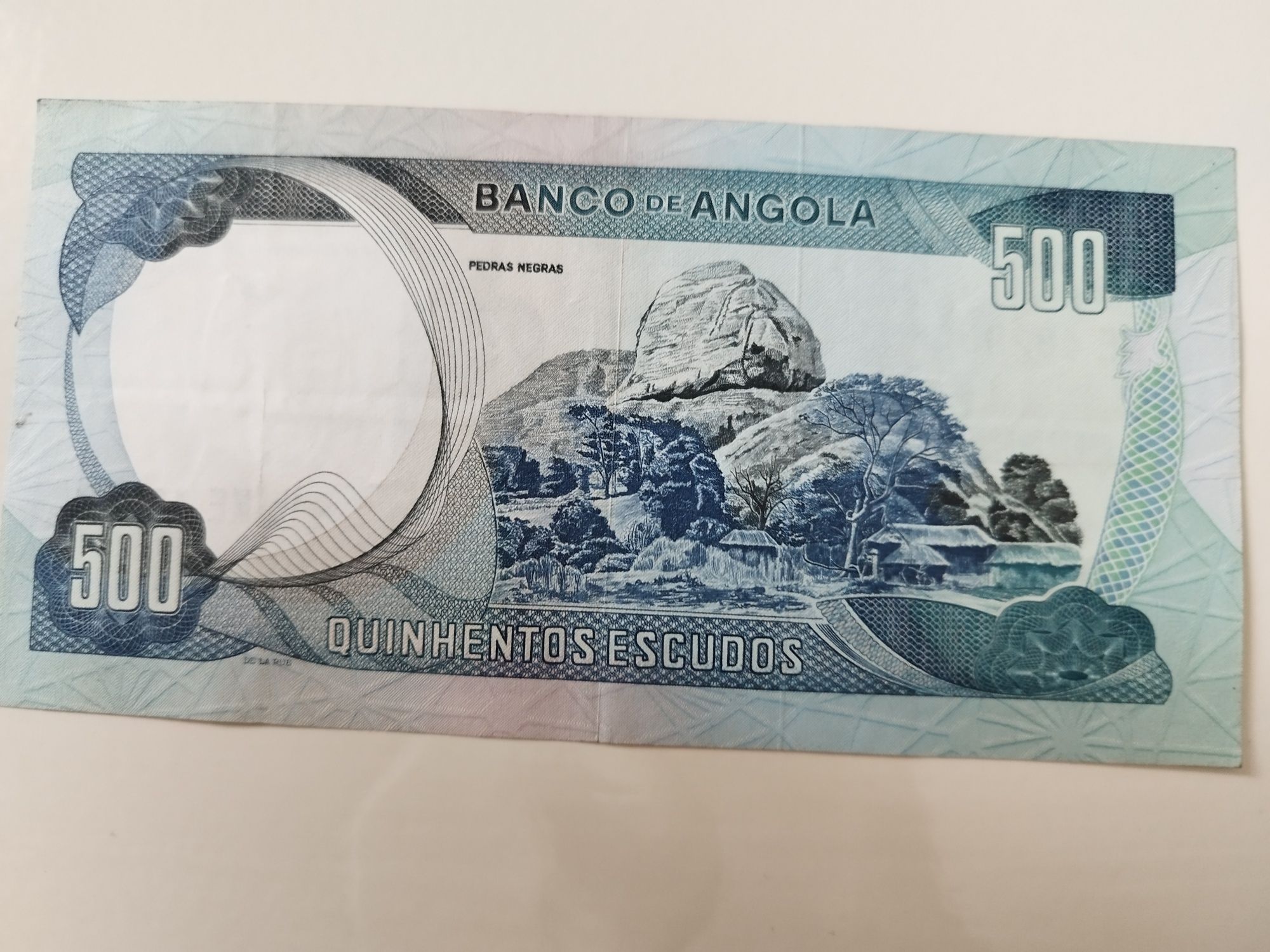 Nota 500 Escudos - Angola -  1972.