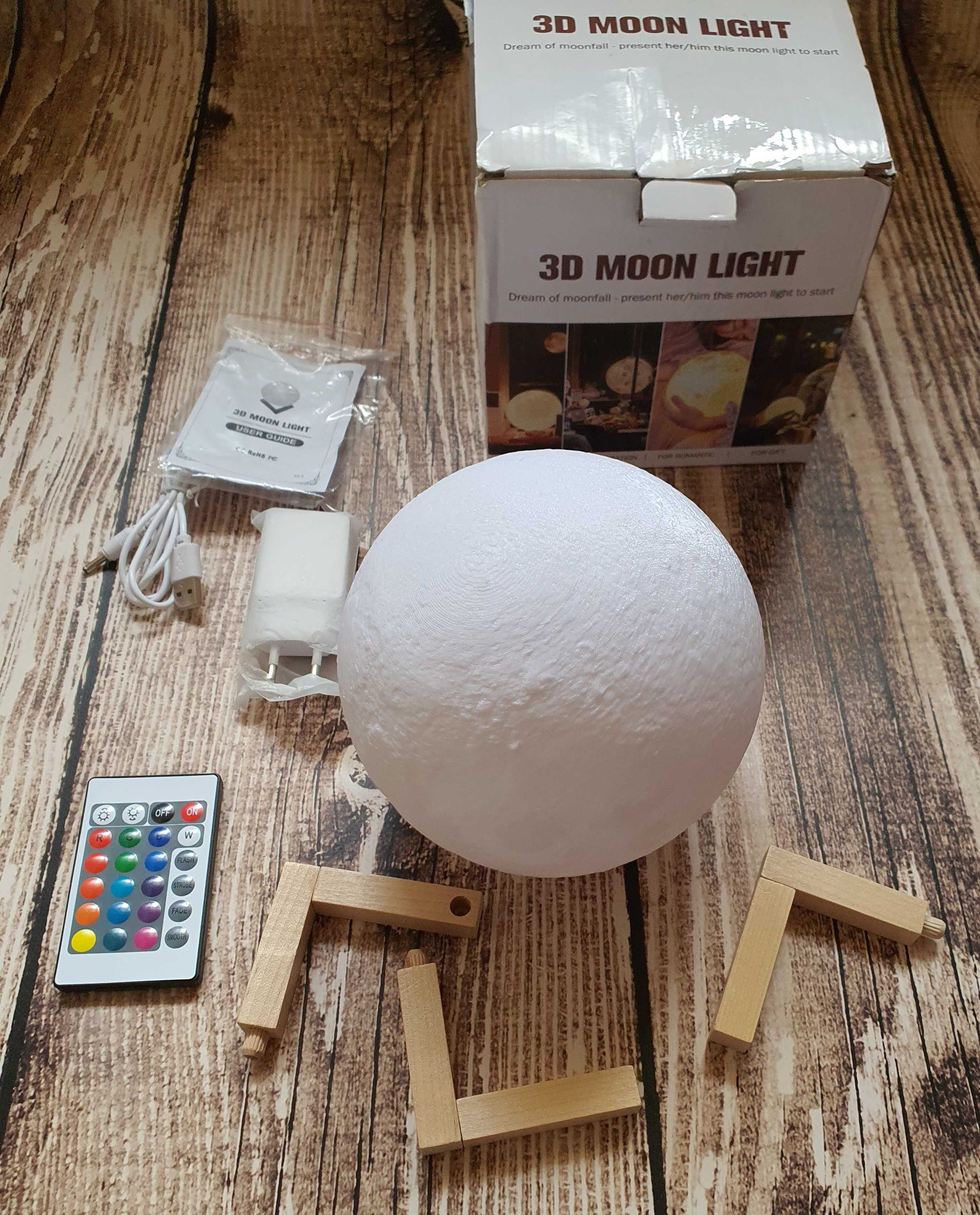 Lampa księżycowa 3D