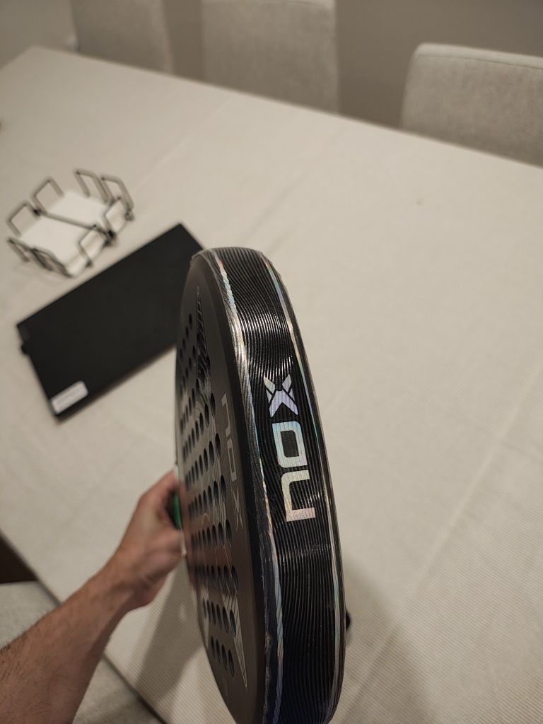 Raquete Padel NOX Leo Augsburguer LA10 2025 Quantum 12k