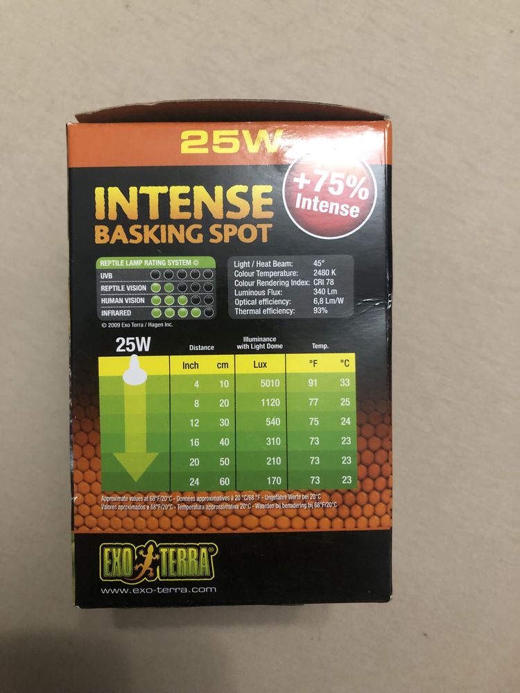 Żarówka Intense Basking Spot 25W ExoTerra
