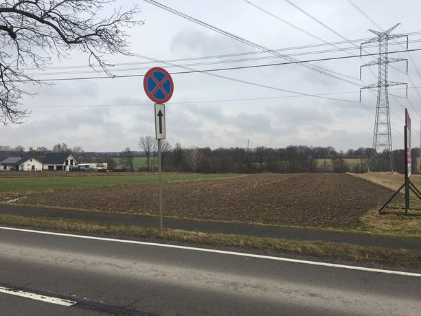 Teren zabudowy usługowej z polem rolnym Sosnicowice