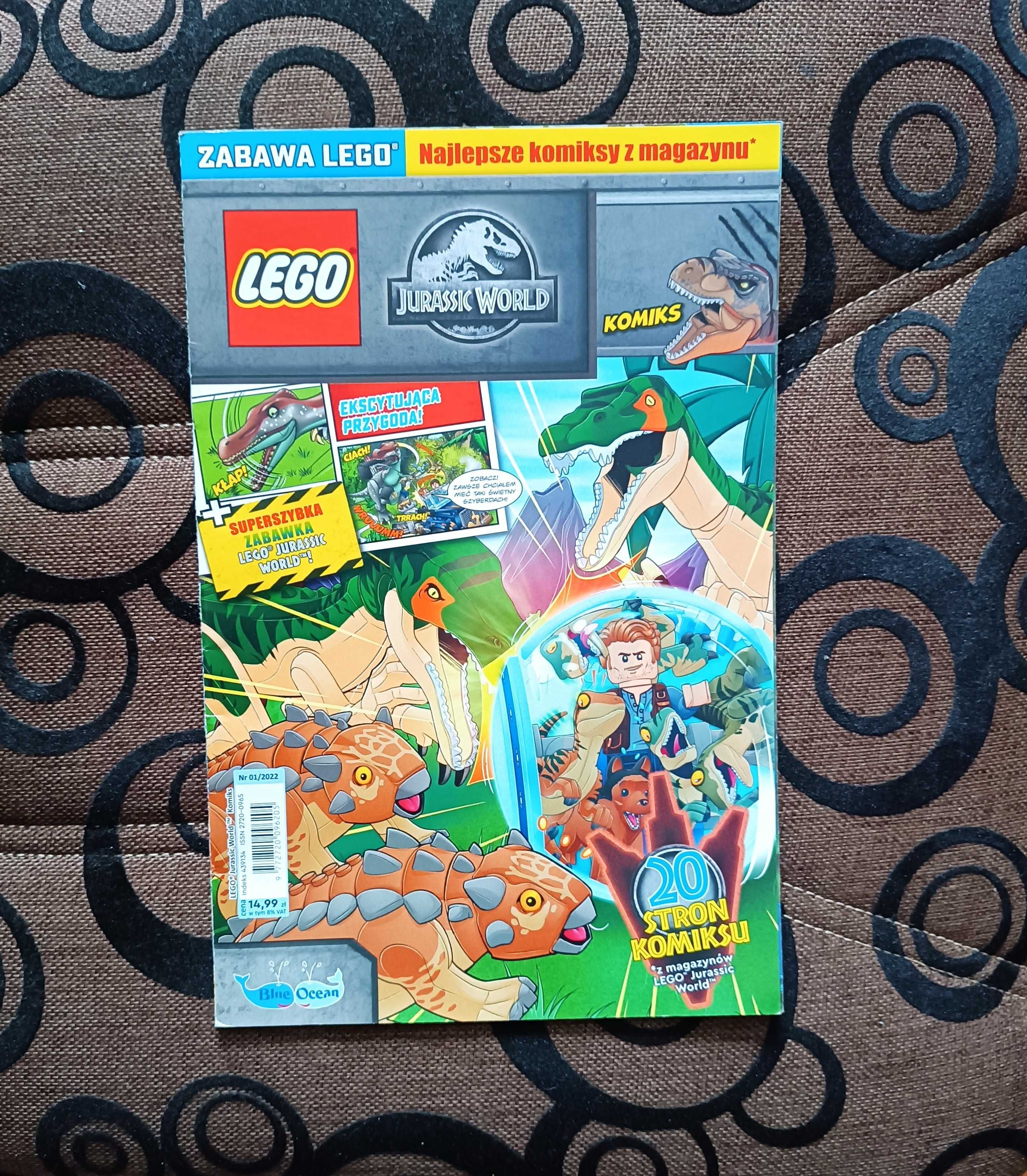 Komiks LEGO Jurassic world - BEZ DODATKÓW !