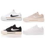 Женские кожаные кроссовки Nike Court Legacy Lift найк корт легаси лифт
