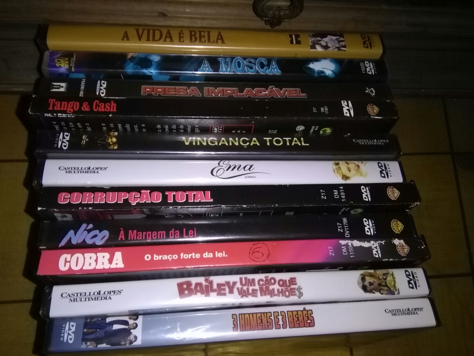 DVDs Como Novos Anos 80,90,00