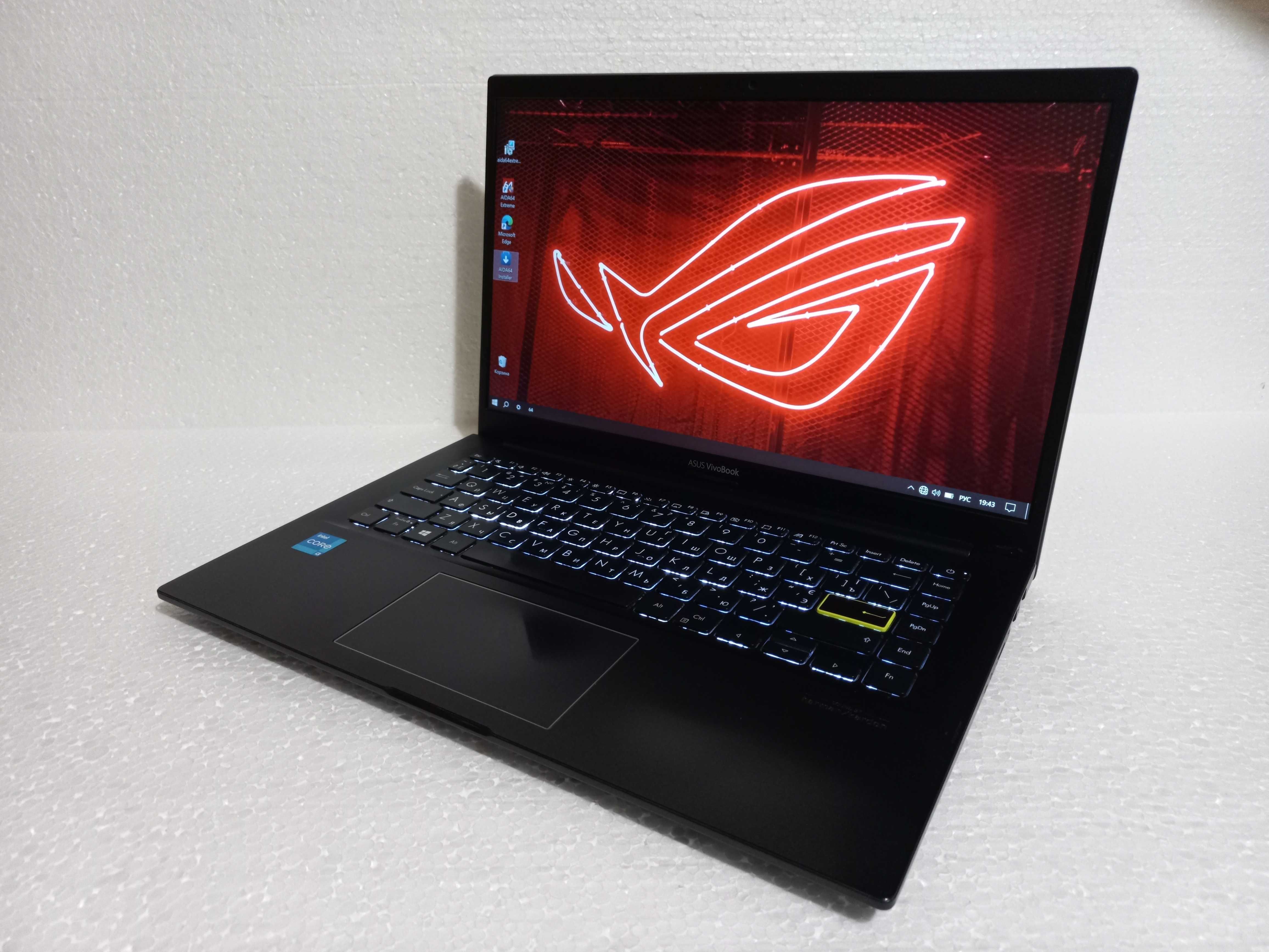 Игровой СВЕЖАК!!  ASUS X413E + (Core 11" го покол.) + ПОДСВЕТКА!!