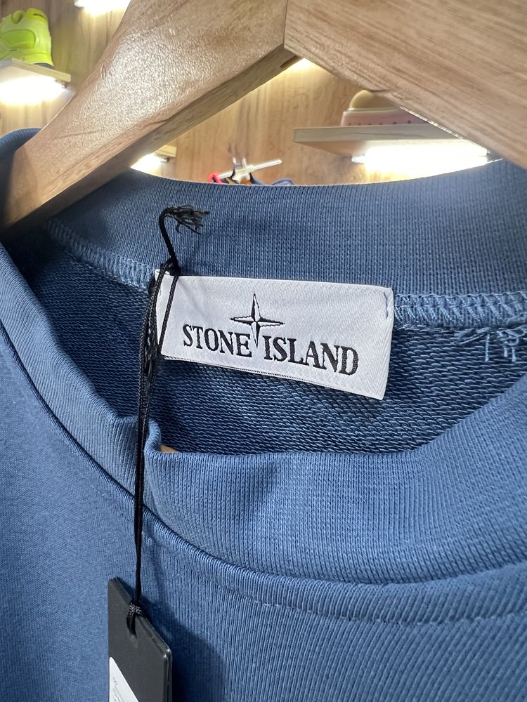 Світшот Stone Island Logo Patch Blue