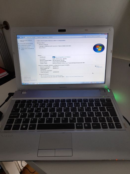 Computador sony vaio 31311M