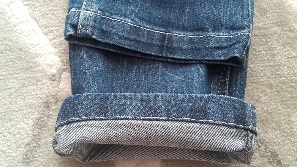 Spodnie jensowe ciążowe