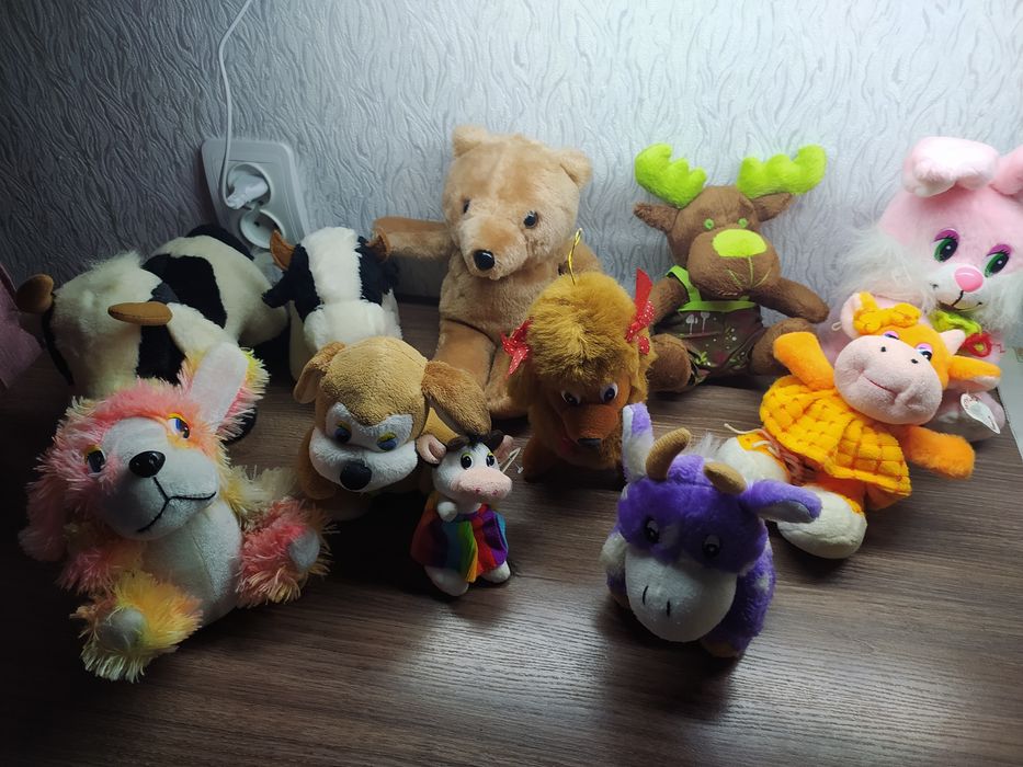 Мягкие игрушки новые