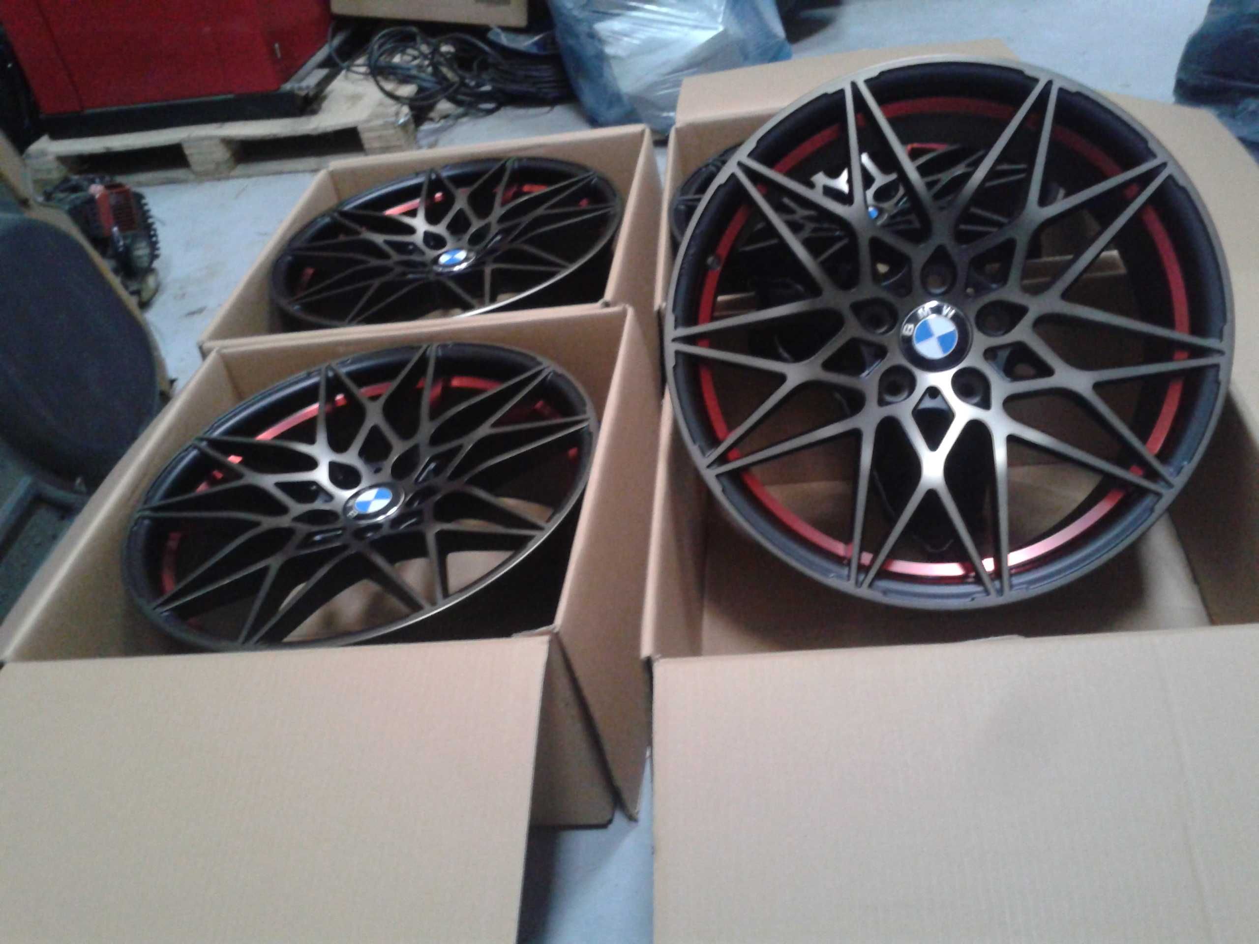 nowe felgi mam b2 r19 german style custom 5x120 8,5j satyna m3 m4 120