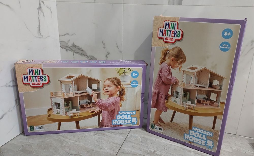 Деревяний ляльковий будинок Будиночок для ляльки Mini Matters