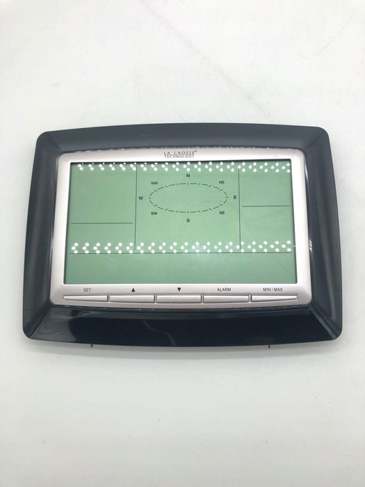 Stacja pogodowa La Crosse WS2812 czarna z USB temperatura wilgotność