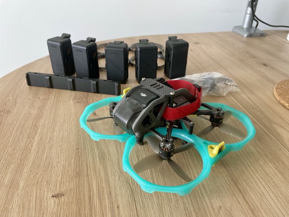 Dji avata, axisflying, 5 baterii, dron 3.5, fpv, dji o3