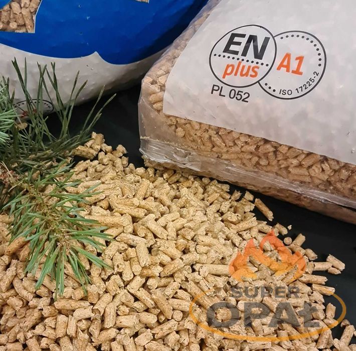 Polski Pellet Certyfikowany ALASKA A1 ENplus 6mm lava gold barlinek