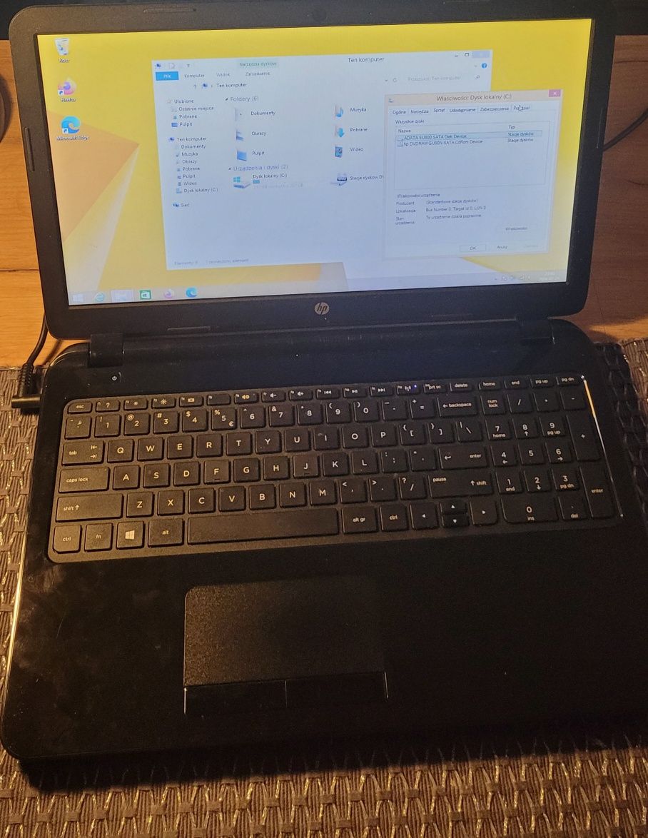 Laptop HP 15-g005sw w stanie idealnym (mało używany)