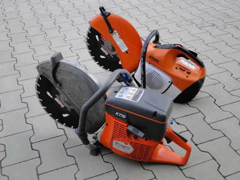 Piła spalinowa do beton kostki Przecinarka Husqvarna K760 Stihl TS 420